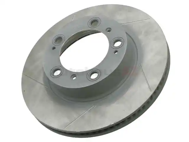 Don’t Miss Out Sebro Slotted & Coated 98635140105, 909316CLRSET Disc Brake Rotor; Front - Porsche