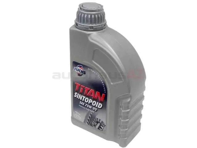 Buy Today Fuchs Titan Sintopoid 75W-90 00004320530, 80238400188 Differential Oil; 1 Liter - Porsche