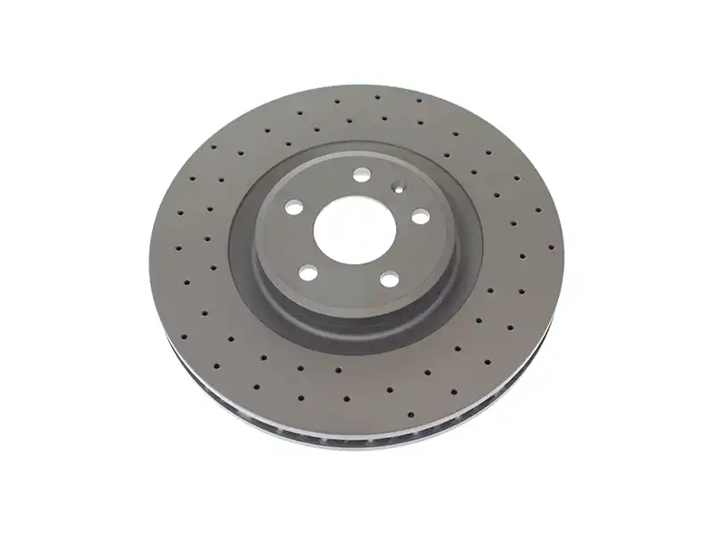 Zimmermann Sport Z X-Drilled 95B615301T, 460155252 Disc Brake Rotor; Front Left - Porsche Fresh Stock