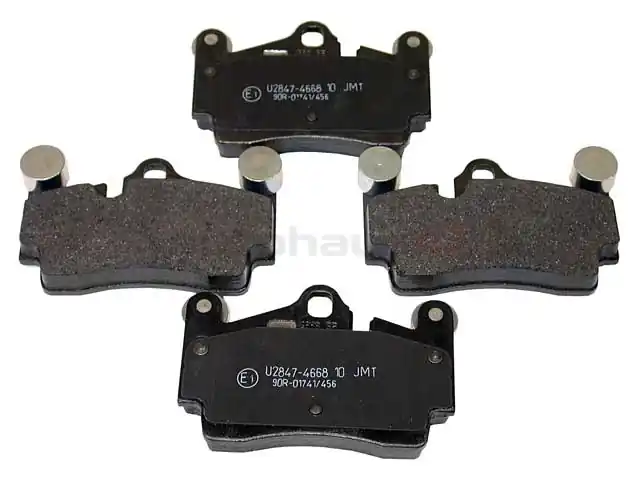 In Demand Hella Pagid 7L0698451B, 355018711 Brake Pad Set; Rear; OE Compound - Audi, Porsche, VW