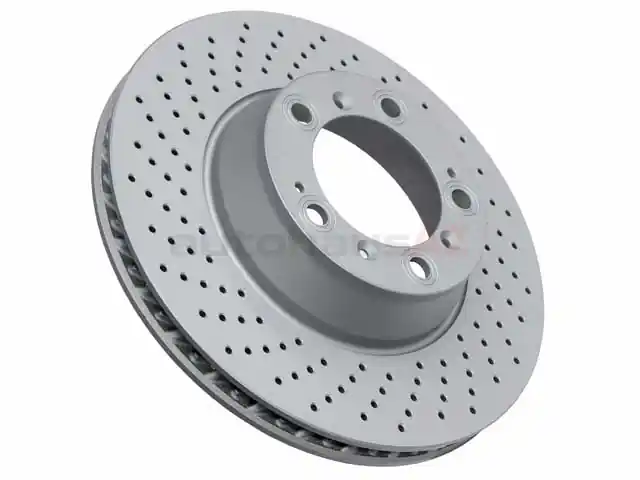 Zimmermann Coat Z 99635240502, 460156220 Disc Brake Rotor; Rear Left - Porsche Viral