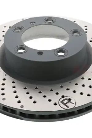 Sebro Coated 205842C Disc Brake Rotor; Front Right - Porsche Secure Checkout