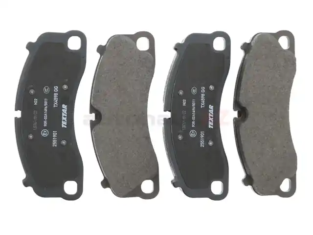 Textar 99135194704, 2551901 Brake Pad Set; Front - Porsche Limited Time