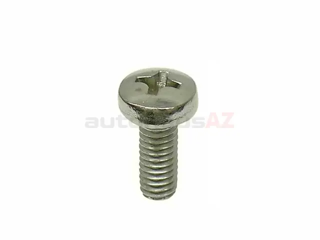 O.E.M. 91163113200 Headlight Rim Screw; Outer 4mm Screw Fastener for H1 or H4 Headlight Rim - Porsche High Quality