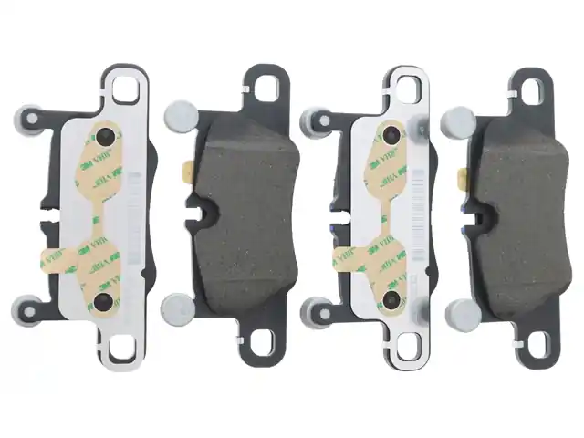 Genuine Porsche 9Y0698451AB Brake Pad Set; Rear - Porsche Warranty Included