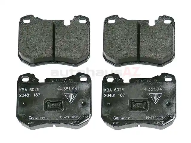 Textar 94435195102 Brake Pad Set; Front - Porsche Best Price