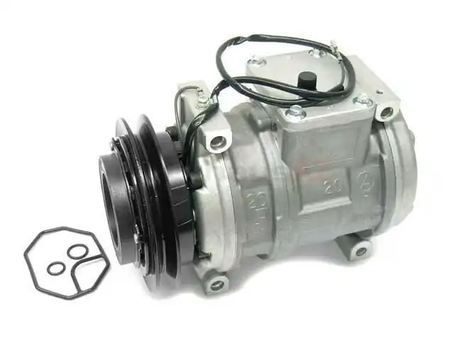 Denso 4711123 AC Compressor; New; w/ Clutch - Porsche Luxury