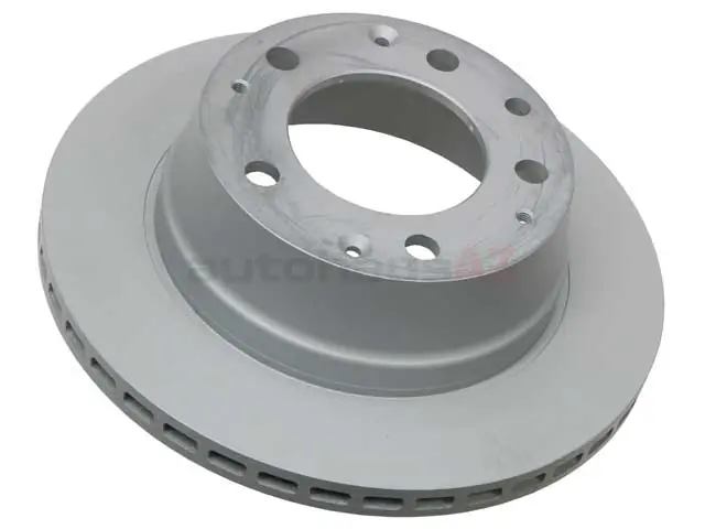Free Delivery Zimmermann Coat Z 90135204114, 460100920 Disc Brake Rotor; Rear; Vented - Porsche