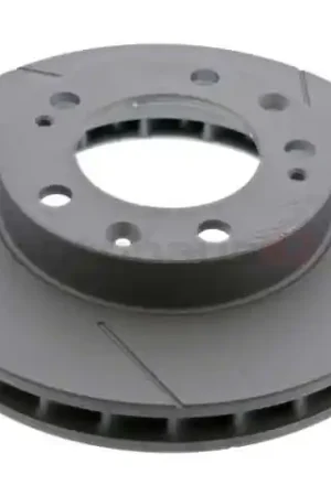 Mega Sale Sebro Coated 92835104306 Disc Brake Rotor; Front Left; Directional; Vented - Porsche