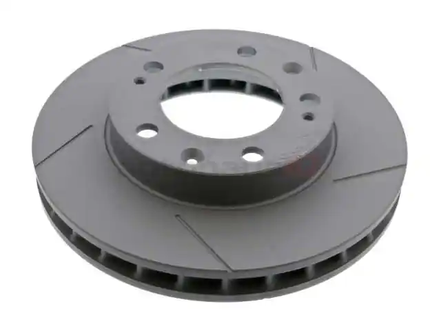 Mega Sale Sebro Coated 92835104306 Disc Brake Rotor; Front Left; Directional; Vented - Porsche