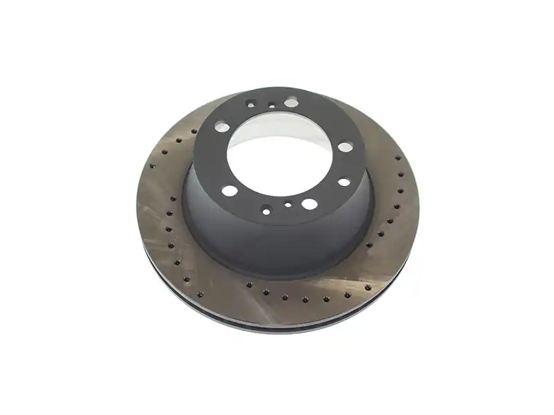 Sebro Cross Drilled 95135204105, 275806C Disc Brake Rotor; Rear - Porsche Fan Favorite