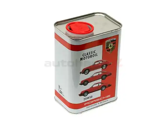 Genuine Porsche PO-00004320928 Engine Oil; 20W-50, 1 Liter - Porsche Genuine
