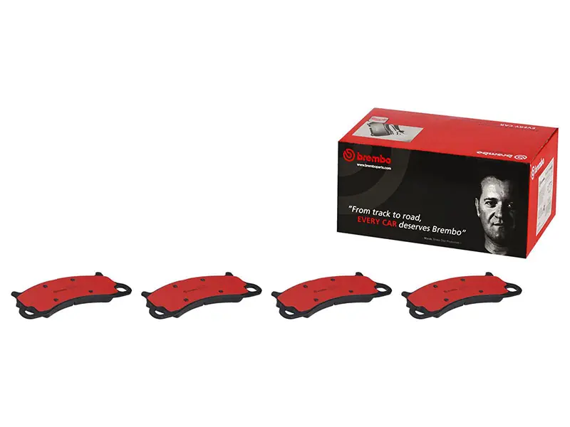 Brembo P65025N Brake Pad Set - Porsche Money Back Guarantee
