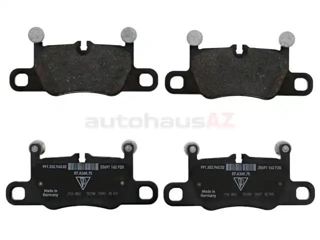 Genuine Porsche 99135294904 Brake Pad Set; Rear - Porsche Buy Online
