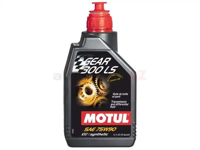 Motul Gear 300 LS 00004330503, 105778 Differential Oil; 75W-90 Synthetic; 1 Liter - Porsche Price Cut