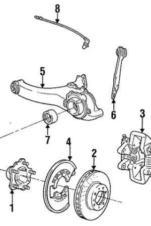 Buy Online Genuine Porsche 96460640202 ABS Wheel Speed Sensor; Left Rear, Right Rear - Porsche