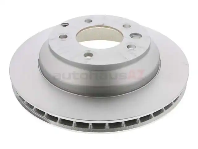 Fresh Stock SHW Performance 95535240131, VRX37816 Disc Brake Rotor; Rear - Porsche