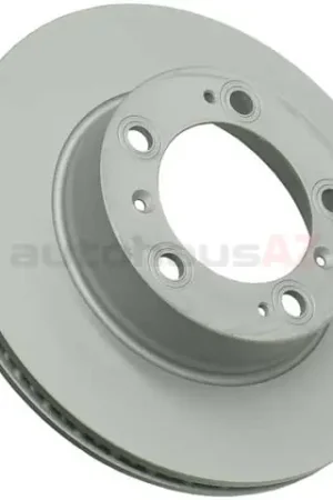 Free Shipping Zimmermann Coat Z 98635140105, 460152320 Disc Brake Rotor; Front; Vented - Porsche