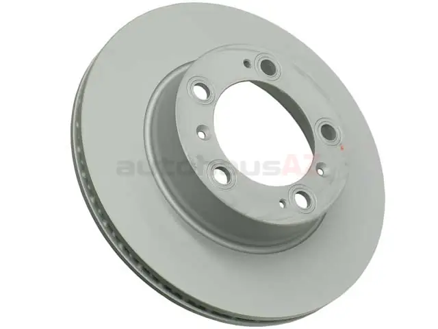 Free Shipping Zimmermann Coat Z 98635140105, 460152320 Disc Brake Rotor; Front; Vented - Porsche