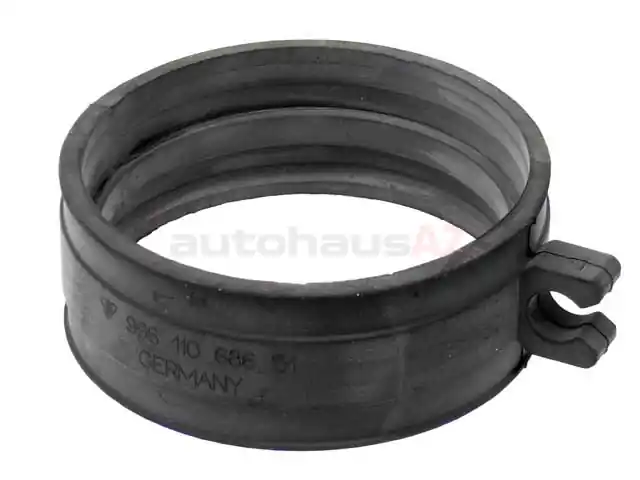 Genuine Porsche 99611068653 Air Intake Hose; Resonance Tube to Intake - Porsche Clearance