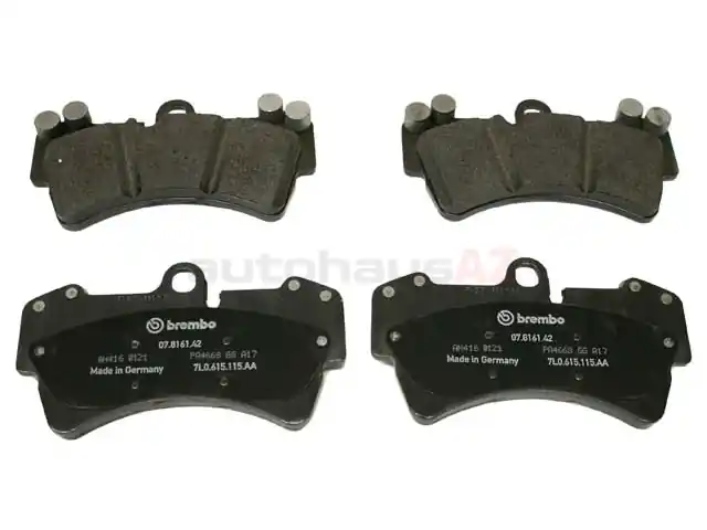 Genuine Porsche 95535193918 Brake Pad Set; Front - Porsche Instant Buy