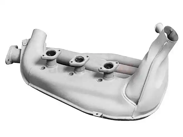 Clearance JP Group Dansk 91121102160, 1623102370 Exhaust Manifold Heat Exchanger; Left - Porsche