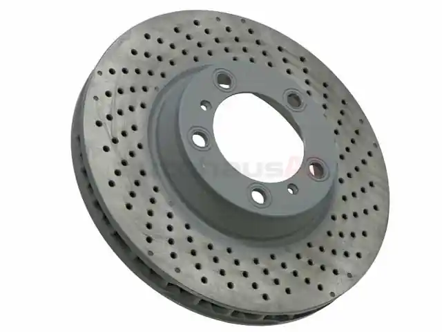 Sebro Coated 99635141002, 205830C Disc Brake Rotor; Front Right; Directional; Cross-Drilled - Porsche Exclusive Offer