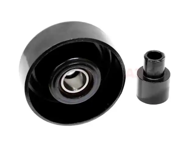 Mubea 99610211856, 100931E Drive Belt Idler Pulley; Upper; Deflection Roller - Porsche Premium