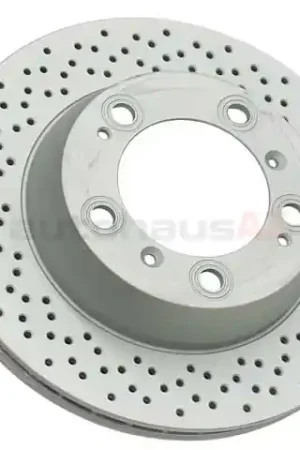 Zimmermann Coat Z 98735240301, 460152820 Disc Brake Rotor; Rear - Porsche Premium