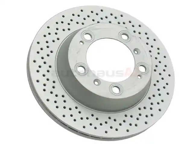 Zimmermann Coat Z 98735240301, 460152820 Disc Brake Rotor; Rear - Porsche Premium