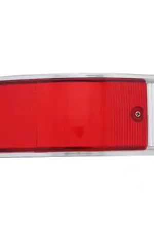 Free Returns URO Parts 90163190504 Tail Light Lens; Left; Chrome Trim; USA Version - Porsche