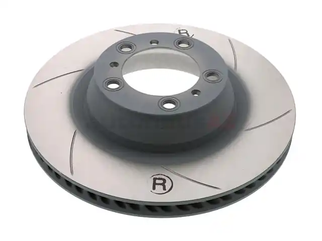 No Minimum Order Sebro Slotted & Coated 99735240602, 909384C Disc Brake Rotor; Rear Right - Porsche