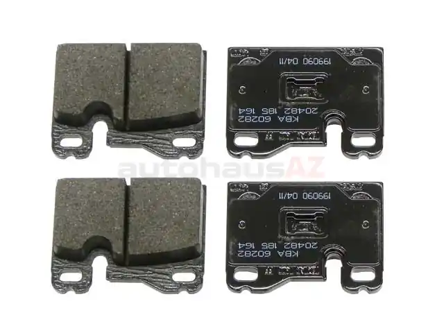 Order Now Textar 92835295102, 2048201 Brake Pad Set; Rear OE Improved Compound - Porsche