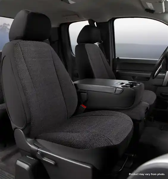 Fia TRS49-47 BLACK Wrangler™ Solid Seat Cover In Demand