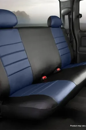 Best Choice Fia SL62-57 BLUE LeatherLite™ Custom Seat Cover