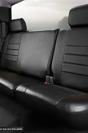 Best Price Fia SL62-77 BLK/BLK LeatherLite™ Custom Seat Cover