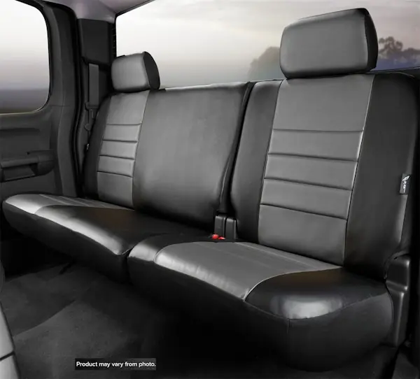Weekend Sale Fia SL62-77 GRAY LeatherLite™ Custom Seat Cover