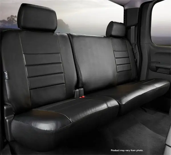 Deal Fia SL62-83 BLK/BLK LeatherLite™ Custom Seat Cover