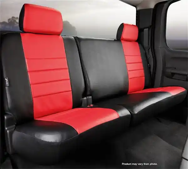 Affordable Fia SL62-83 RED LeatherLite™ Custom Seat Cover