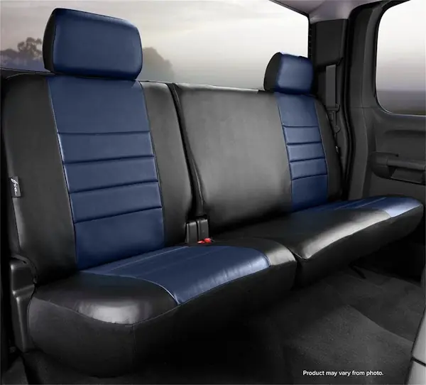 Fia SL62-97 BLUE LeatherLite™ Custom Seat Cover Warranty Included
