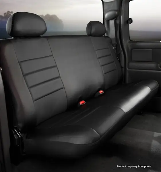 Fia SL64 BLK/BLK LeatherLite™ Universal Fit Seat Cover Big Sale