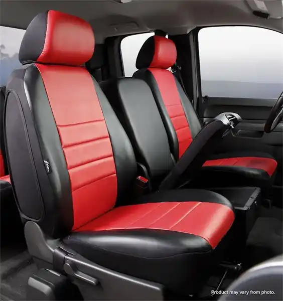 Fia SL67-35 RED LeatherLite™ Custom Seat Cover Limited Time