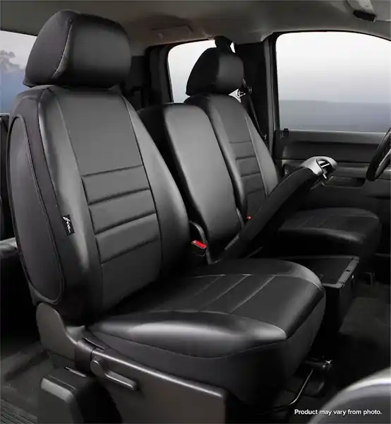 Popular Fia SL67-36 BLK/BLK LeatherLite™ Custom Seat Cover