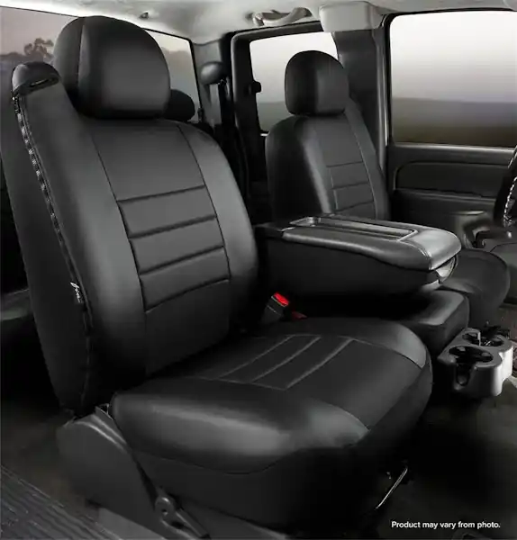 Fia SL68-16 BLK/BLK LeatherLite™ Custom Seat Cover Save Now