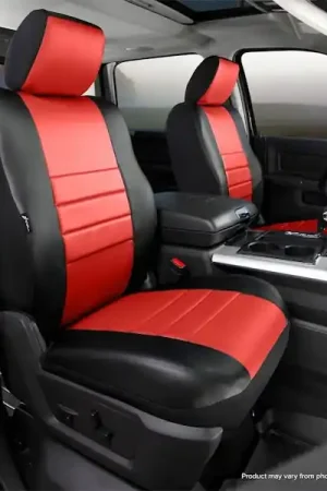 Worldwide Shipping Fia SL69-21 RED LeatherLite™ Custom Seat Cover