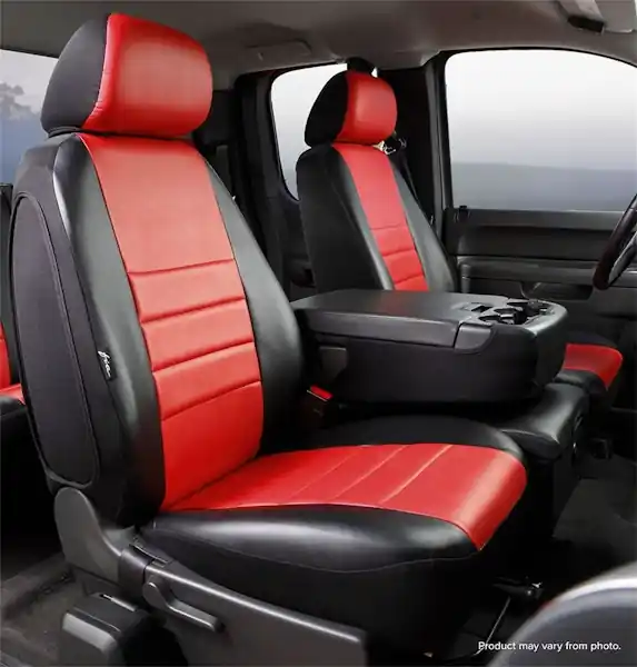 Fia SL69-29 RED LeatherLite™ Custom Seat Cover Time-Limited
