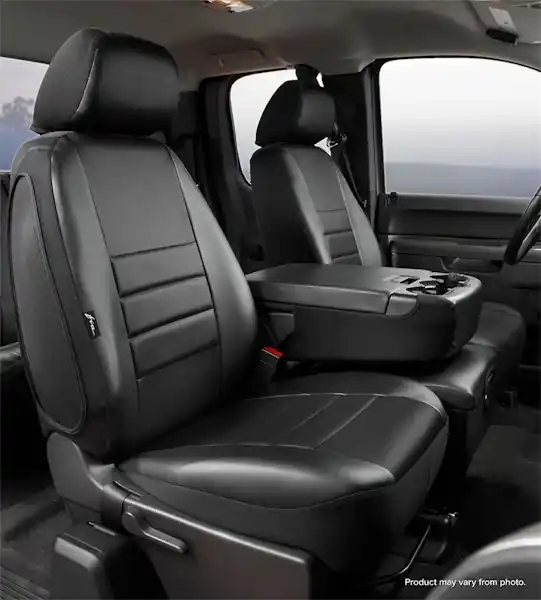 Free Returns Fia SL69-37 BLK/BLK LeatherLite™ Custom Seat Cover