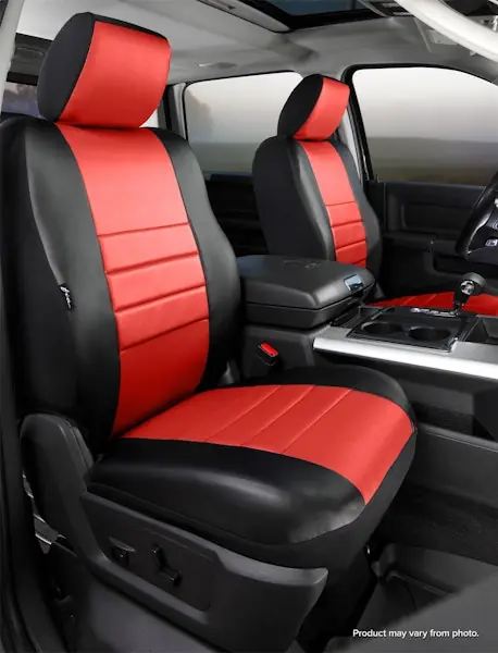 Fia SL69-48 RED LeatherLite™ Custom Seat Cover Hot Deal