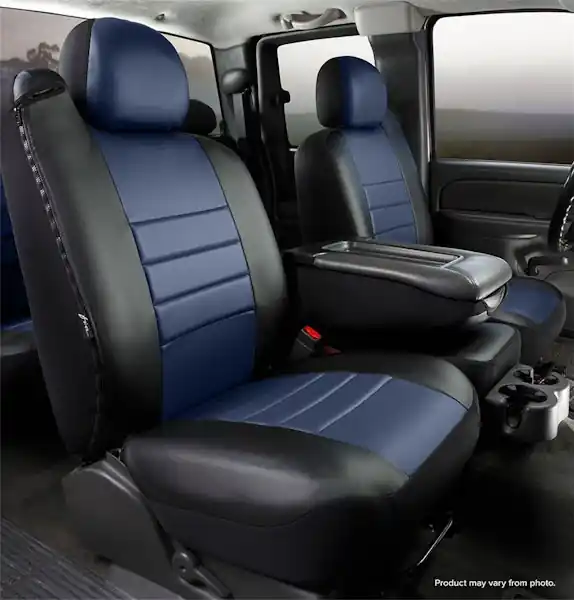 Fia SL69-5 BLUE LeatherLite™ Custom Seat Cover Clearance