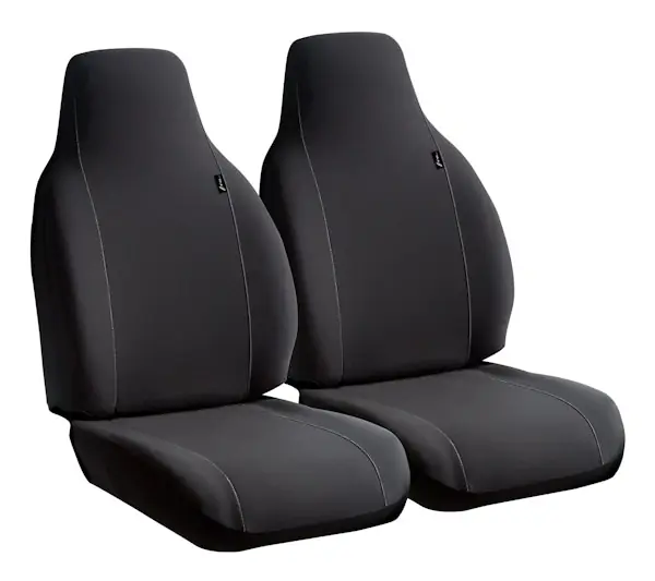 Fia SP801 BLACK Seat Protector™ Semi Custom Seat Cover Crafted